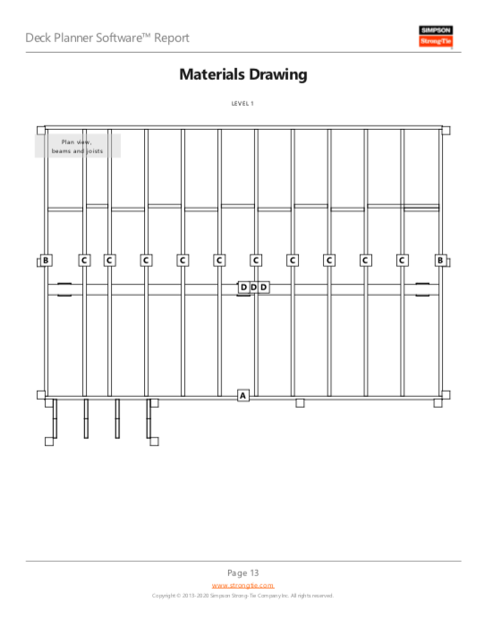 甲板规划第13页:材料图